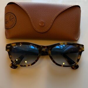 Ray-Ban Laramie Tortoise Sunglasses with Case